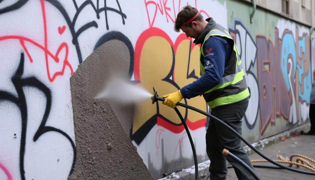 Graffitientfernung in Düsseldorf
