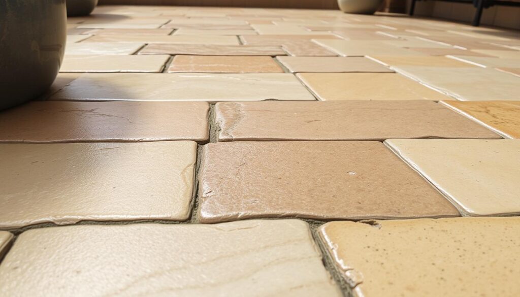 Image of a clean, protected stone surface