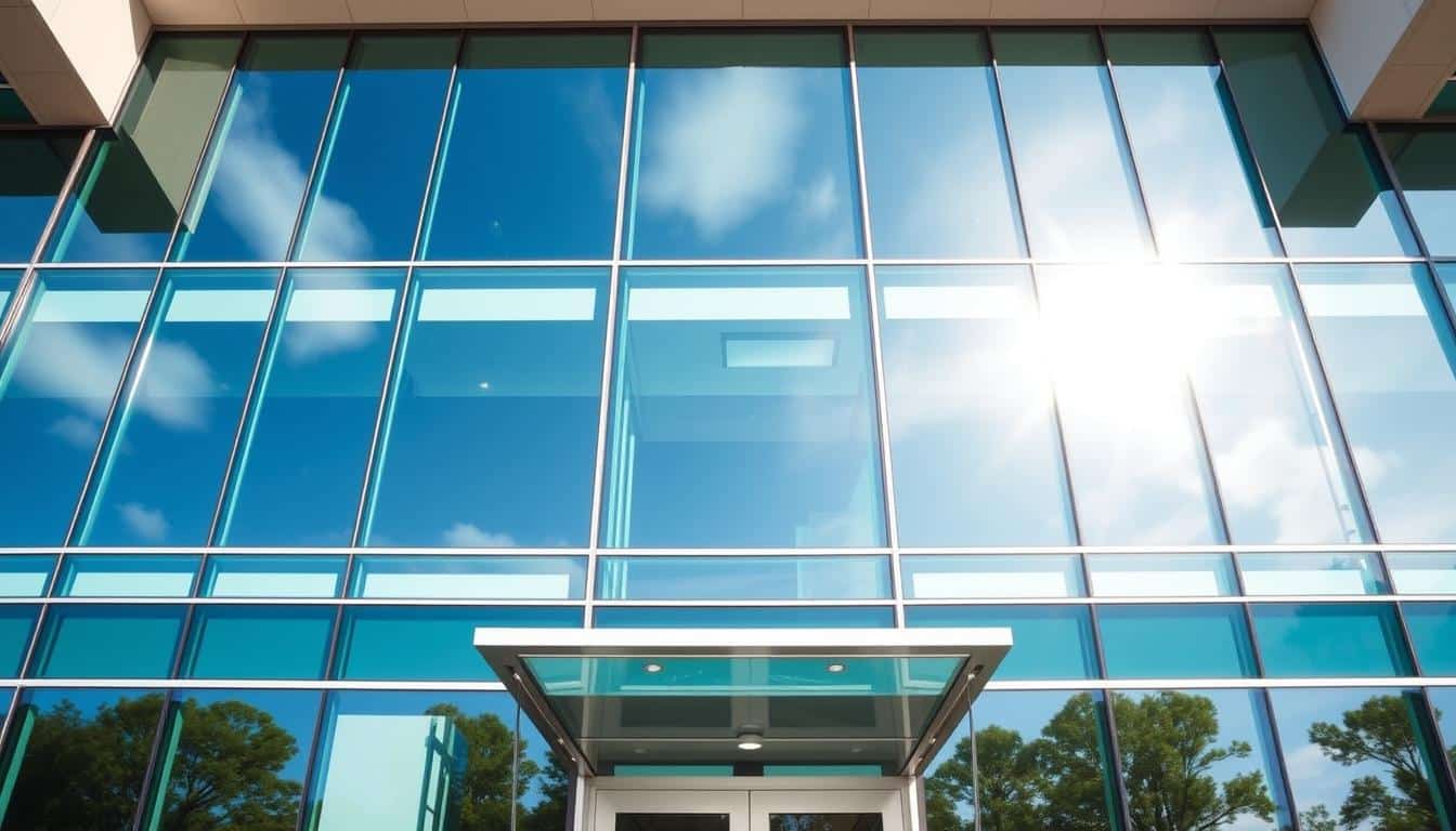 fachmännische reinigung von fassaden und glasflächen