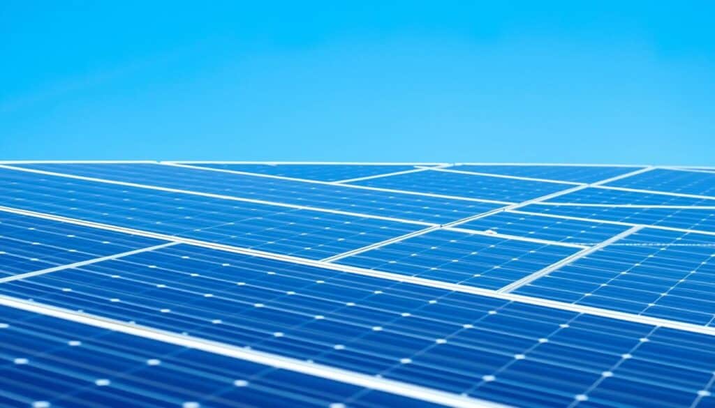 Bild einer sauberen Solaranlage in NRW