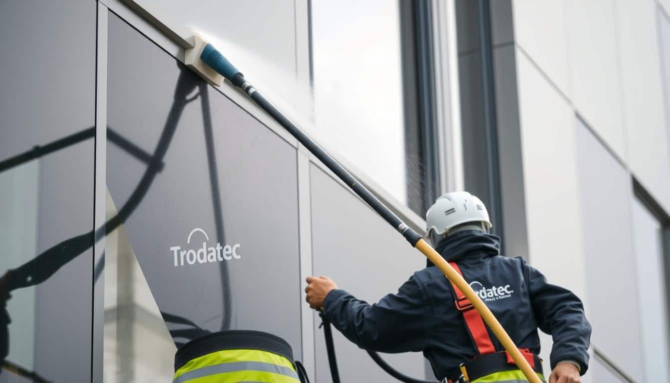 Die unsungene Heldin: Fassadenreinigung verbessert Energieeffizienz.