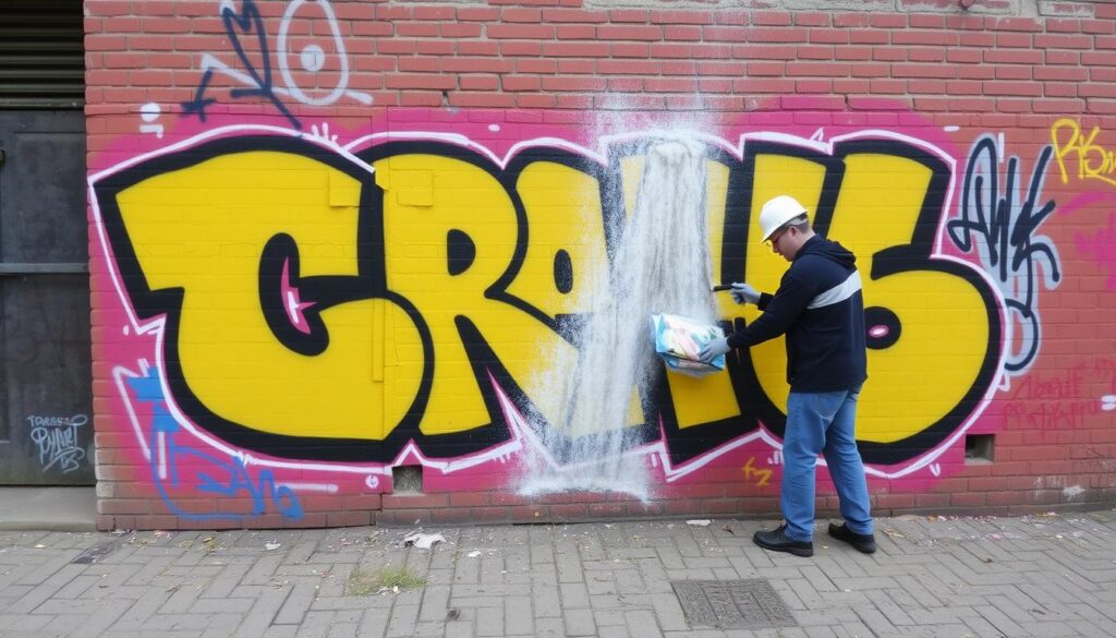 Kontaktieren Sie TRODATEC für eine professionelle Graffitientfernung