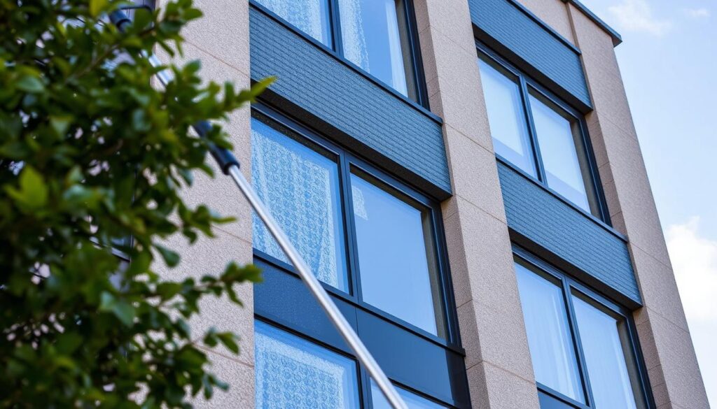 Professionelle Fassadenreinigung durch TRODATEC