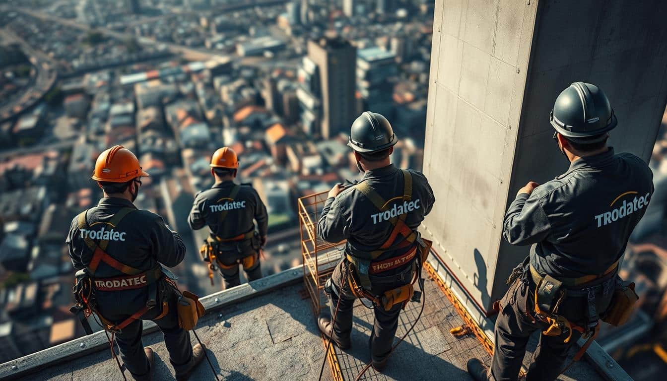 Wie Trodatec für sicheres Arbeiten in großer Höhe sorgt
