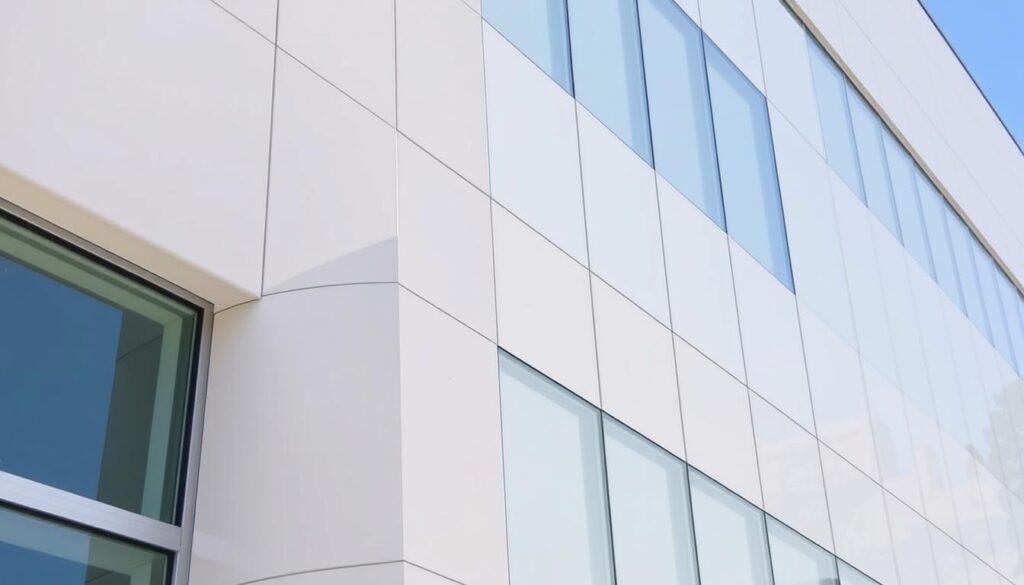 Eine professionell gereinigte Fassade