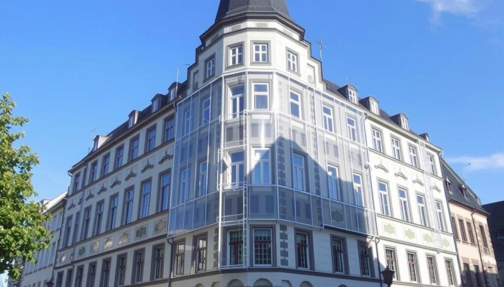 Fassadenschutz Altbau Heidelberg