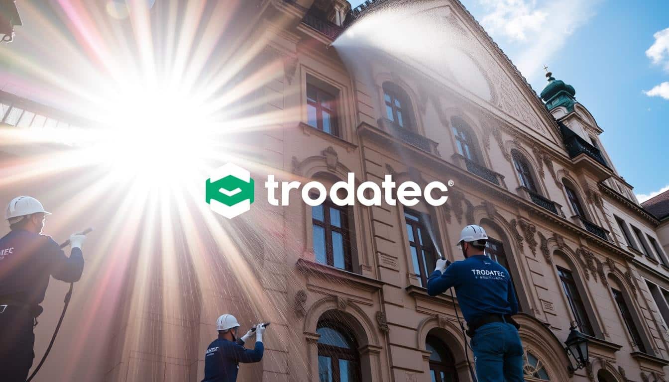 Professionelle Fassadenreinigung mit Umweltgarantie in Stuttgart