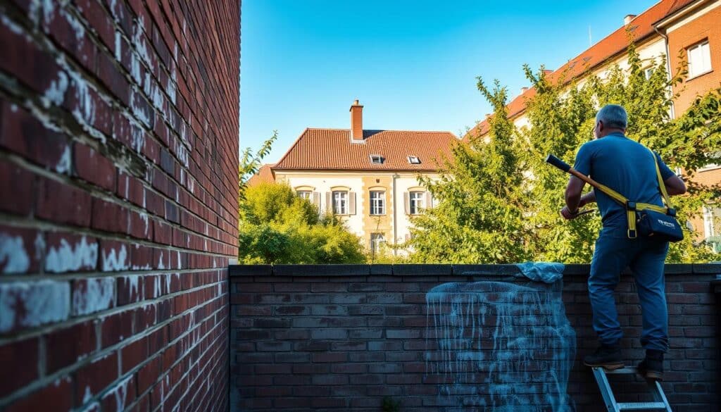 Wie TRODATEC Bremen Fassaden schonend und nachhaltig reinigt