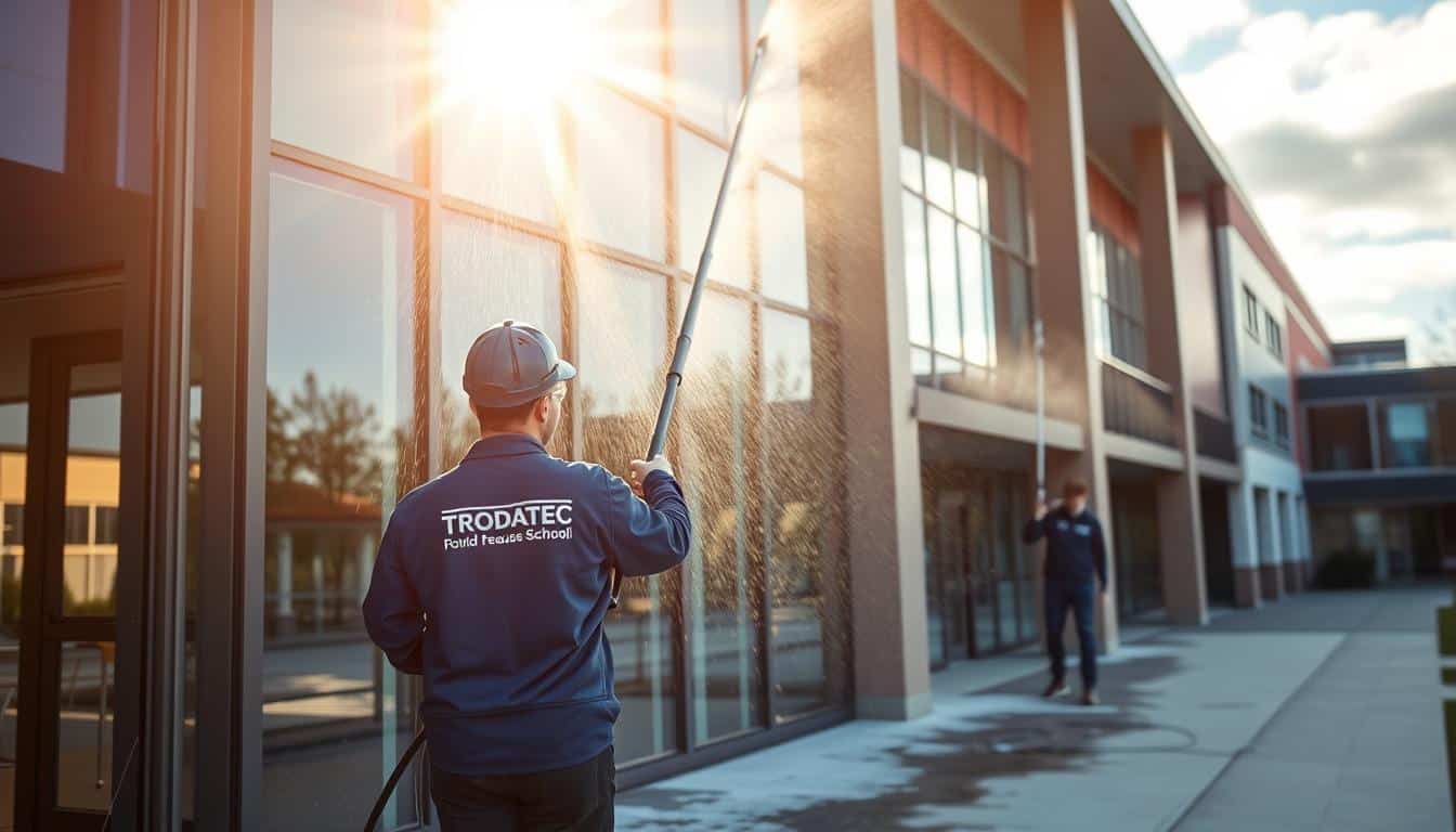 fassadenreinigung für Schulen und Bildungseinrichtungen