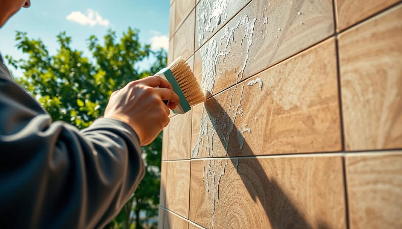 umweltfreundliche reinigung von keramikfassaden
