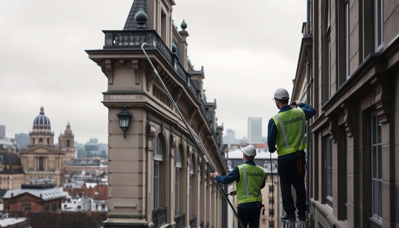 umweltzertifizierte fassadenreinigung in düsseldorf
