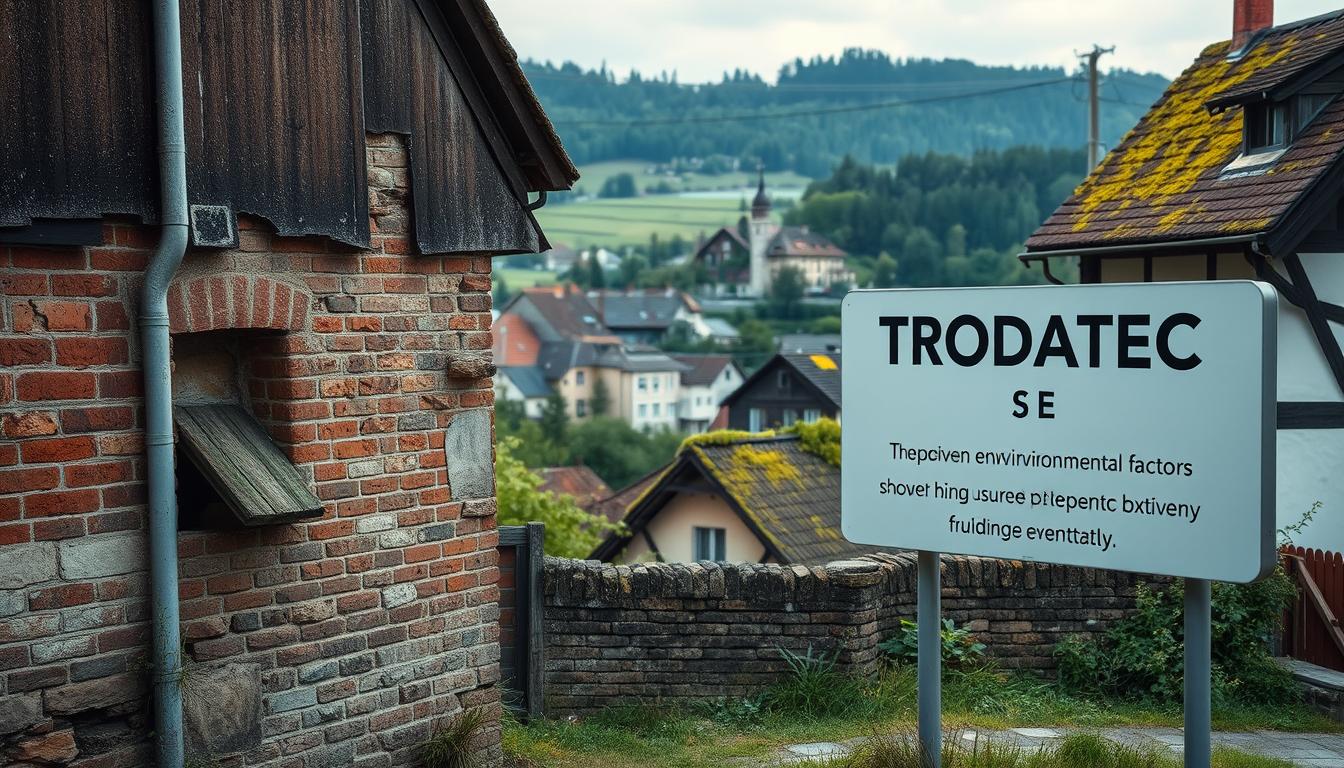 Die häufigsten Umwelteinflüsse auf Gebäude in Deutschland