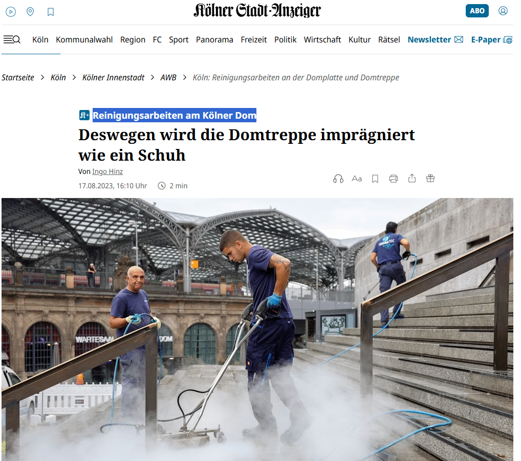 Koelner-Stadtanzeiger-Pressemitteilung-Trodatec-SE